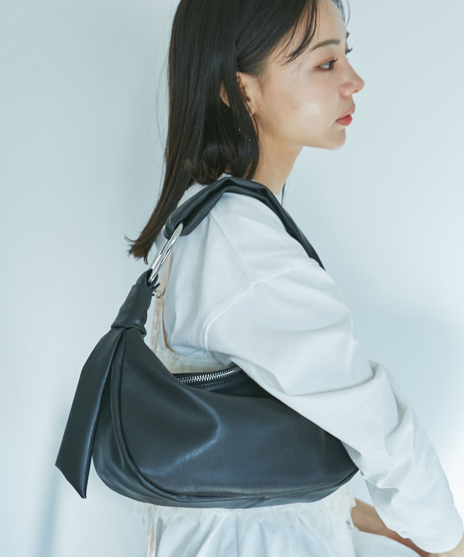 VIS「【2WAY】変形リングワンショルダーバッグ」|ハンドバッグ|