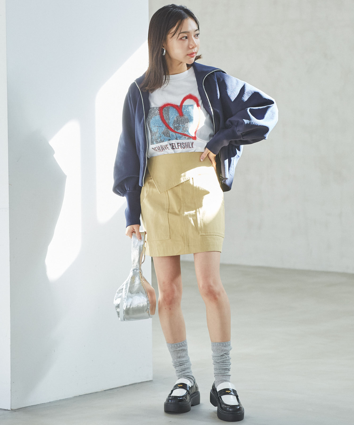 VIS「【2WAY】変形リングワンショルダーバッグ」|ハンドバッグ|