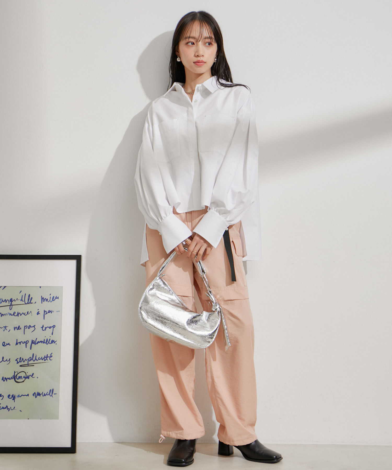 VIS「【2WAY】変形リングワンショルダーバッグ」|ハンドバッグ|