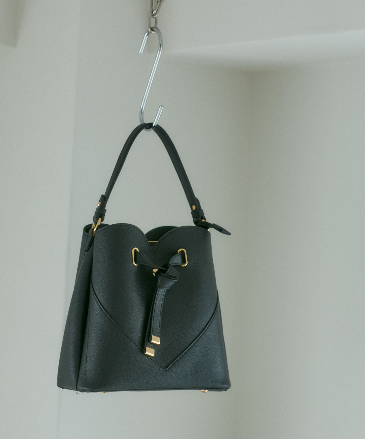 VIS「【追加生産】【2WAY】ハートカットバッグ」|ハンドバッグ|