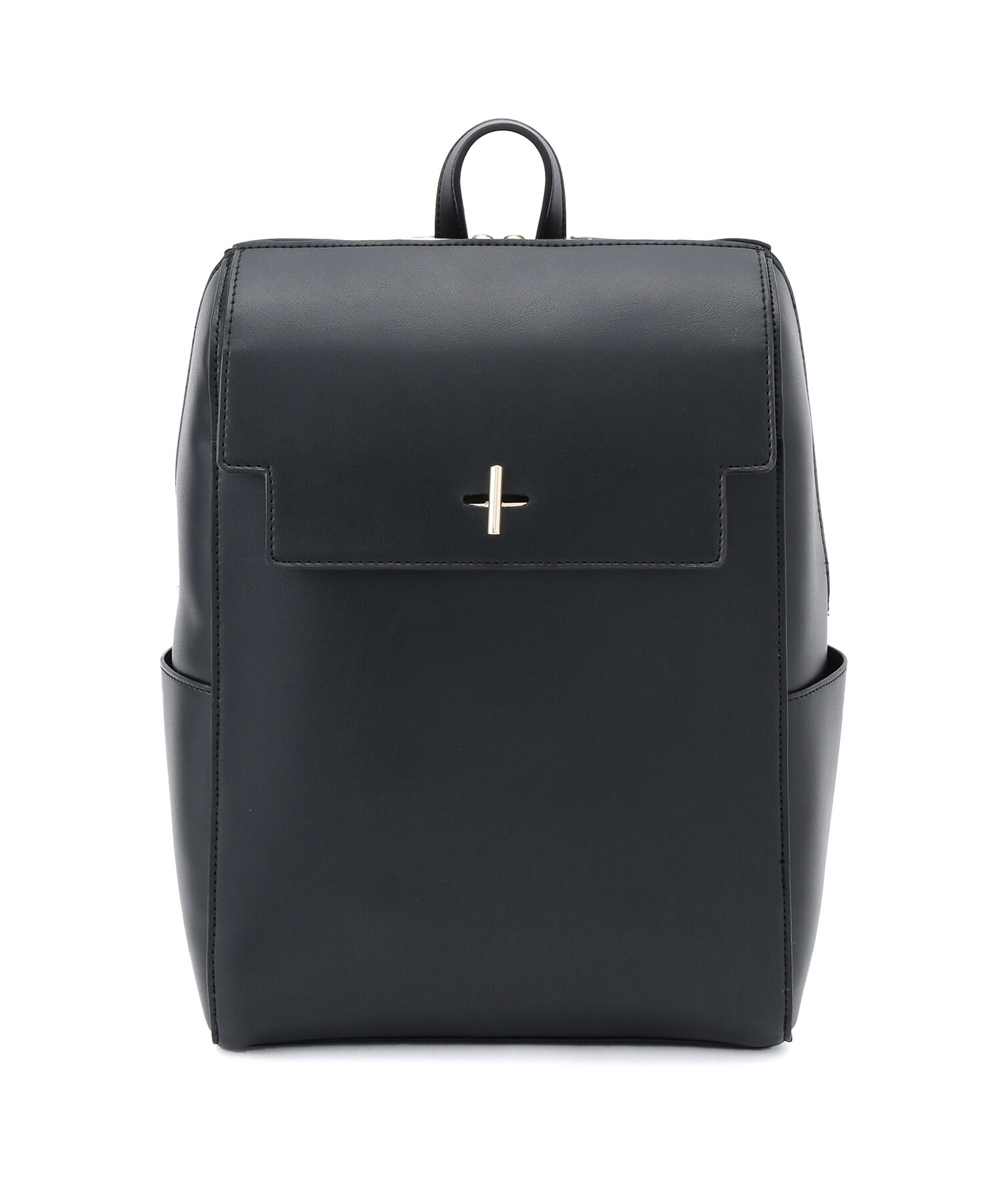 VIS「【A4対応・PC収納OK】6ポケットリュック」|リュック|ブラック(01)