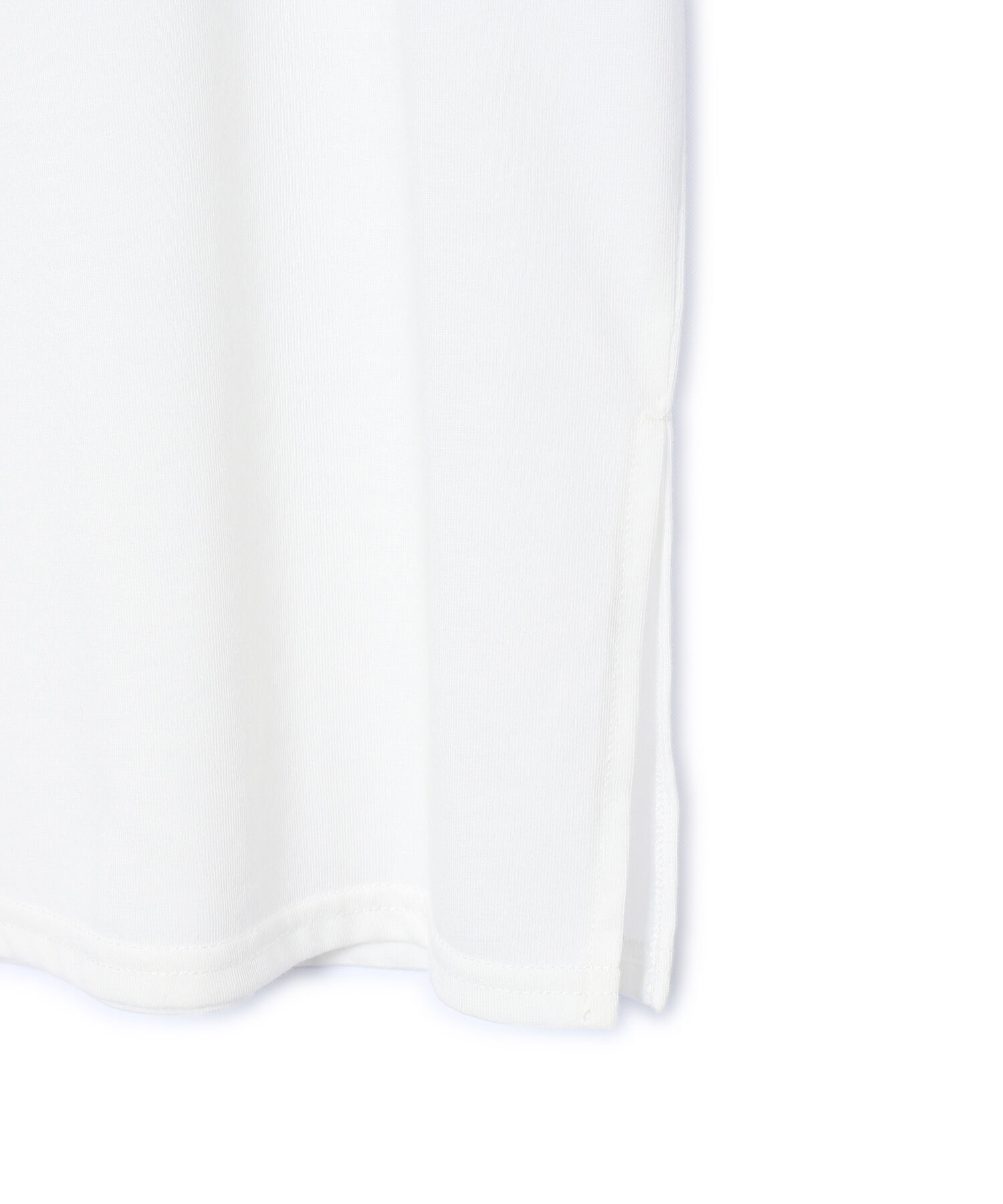 VIS「スタッズ&times;ロゴデザインロングTシャツ」|Tシャツ・カットソー|