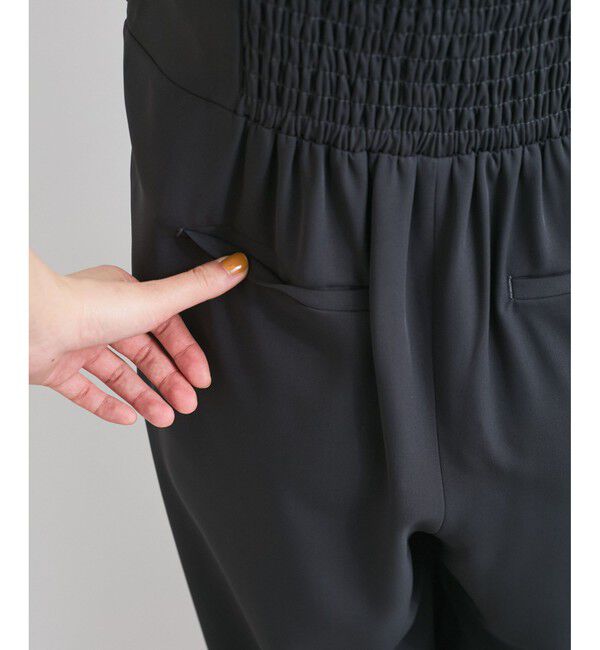 VIS「フロントタックデザインサロペット/オールインワン」|オールインワン|