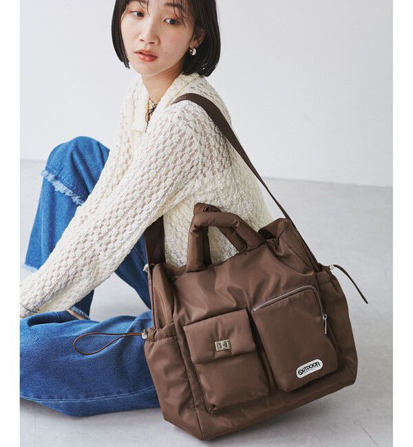 VIS「【OUTDOOR PRODUCTS】VIS別注6ポケット2WAYトート」|トートバッグ|ブラウン系(24)