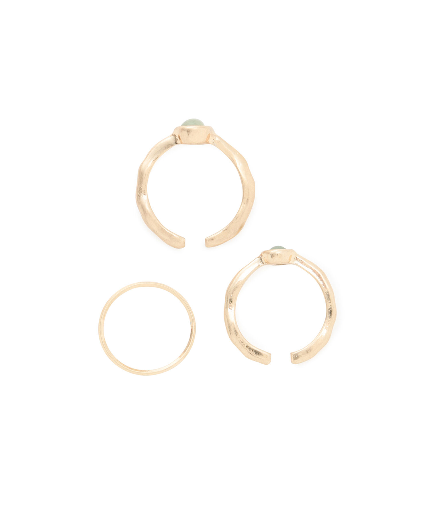 ROPE PICNIC PASSAGE「ストーンライクリングセット」|リング|