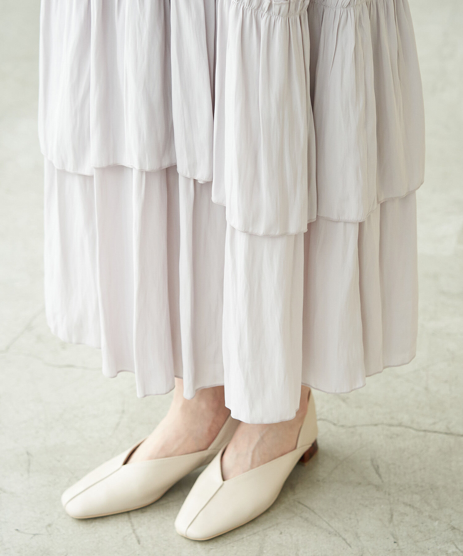 Rope&rsquo;Picnic「ティアードフリルスカート」|スカート|