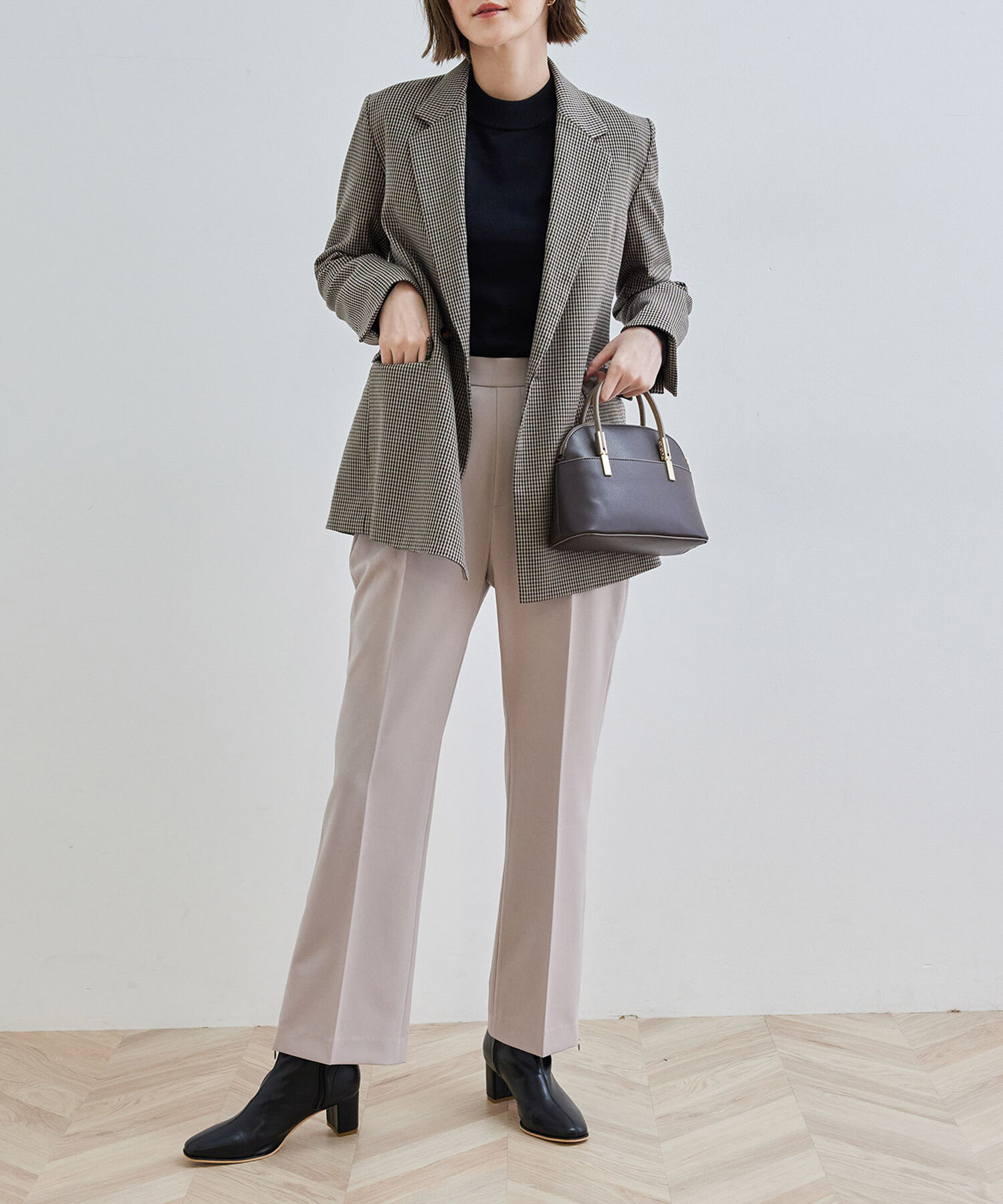 Rope&rsquo;Picnic「【ラク美】ファスナースリットパンツ」|その他|