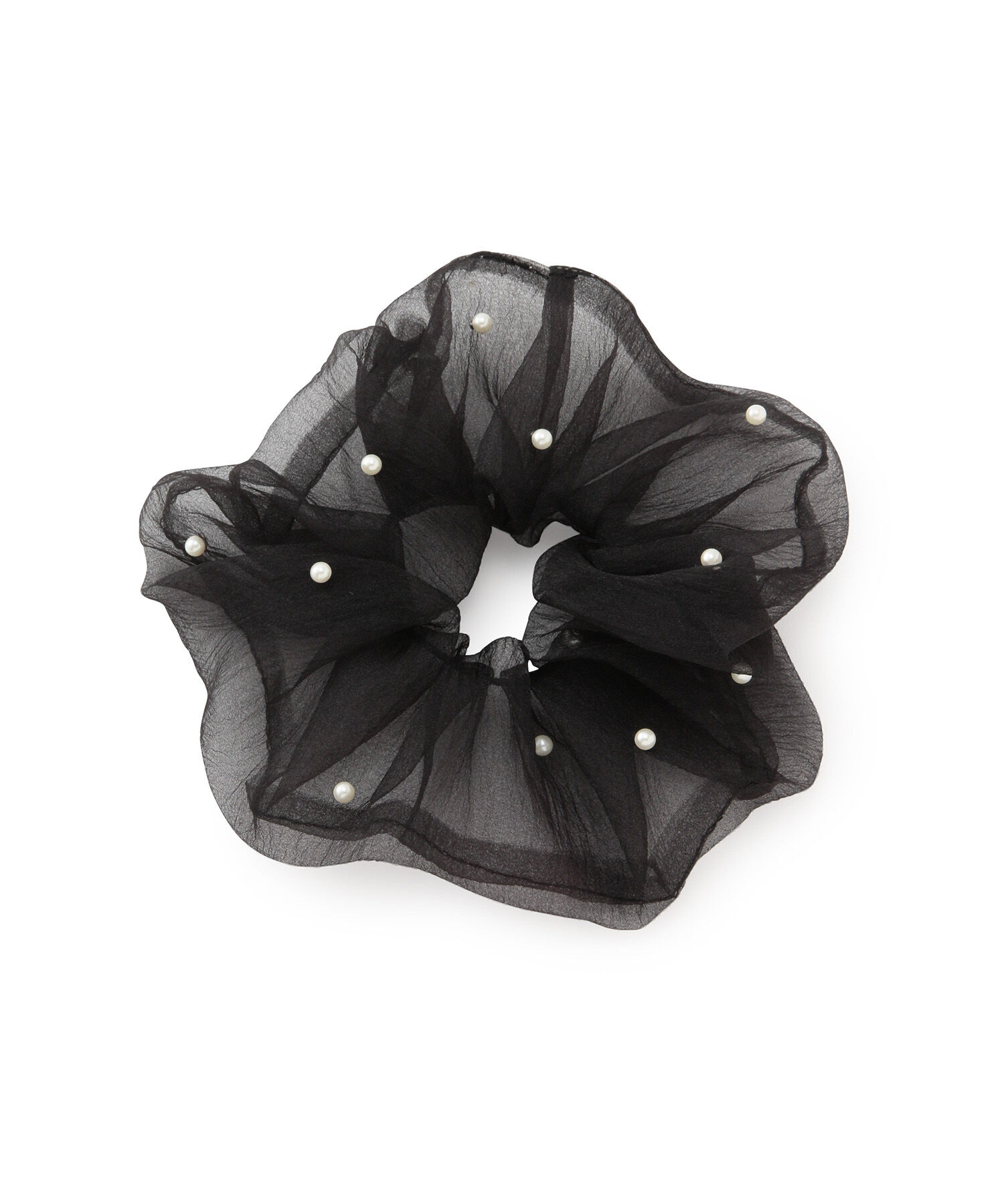 ROPE PICNIC PASSAGE「オーガンジーパールシュシュ」|ヘアゴム・シュシュ|