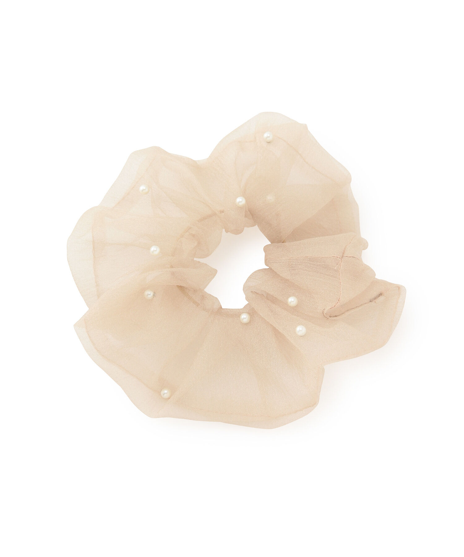 ROPE PICNIC PASSAGE「オーガンジーパールシュシュ」|ヘアゴム・シュシュ|