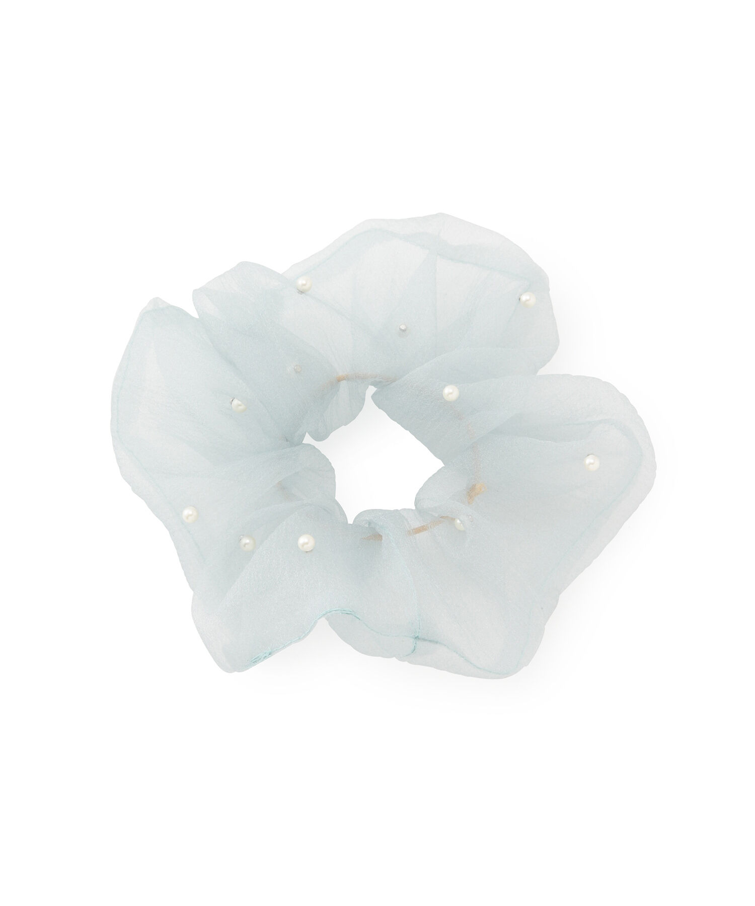 ROPE PICNIC PASSAGE「オーガンジーパールシュシュ」|ヘアゴム・シュシュ|