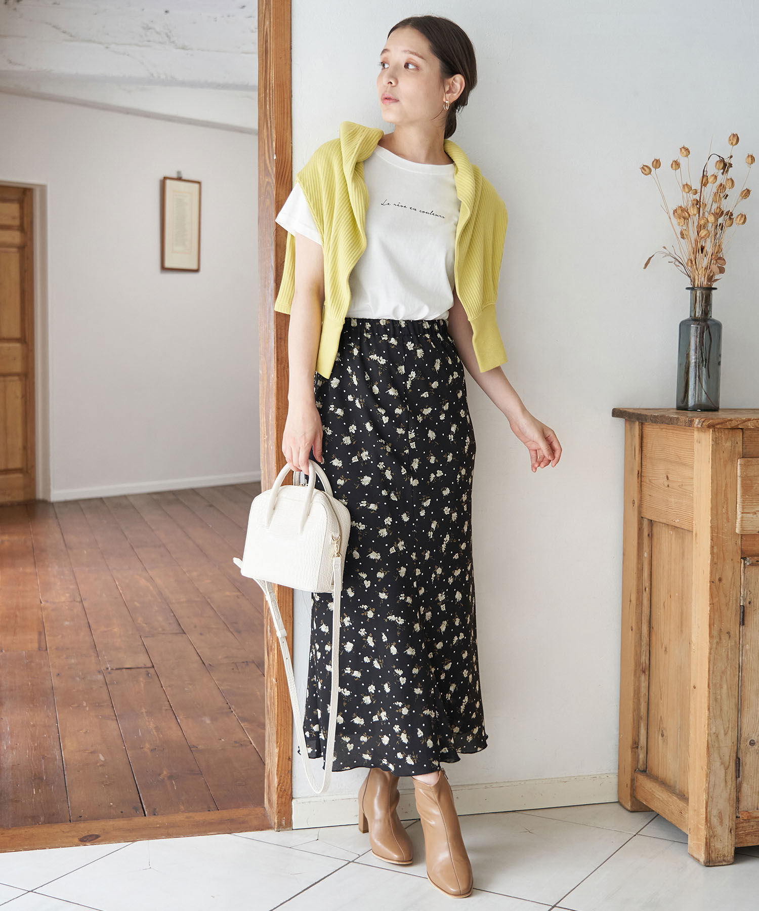 Rope&rsquo;Picnic「【2WAY】カットテレコカーディガン」|カーディガン|