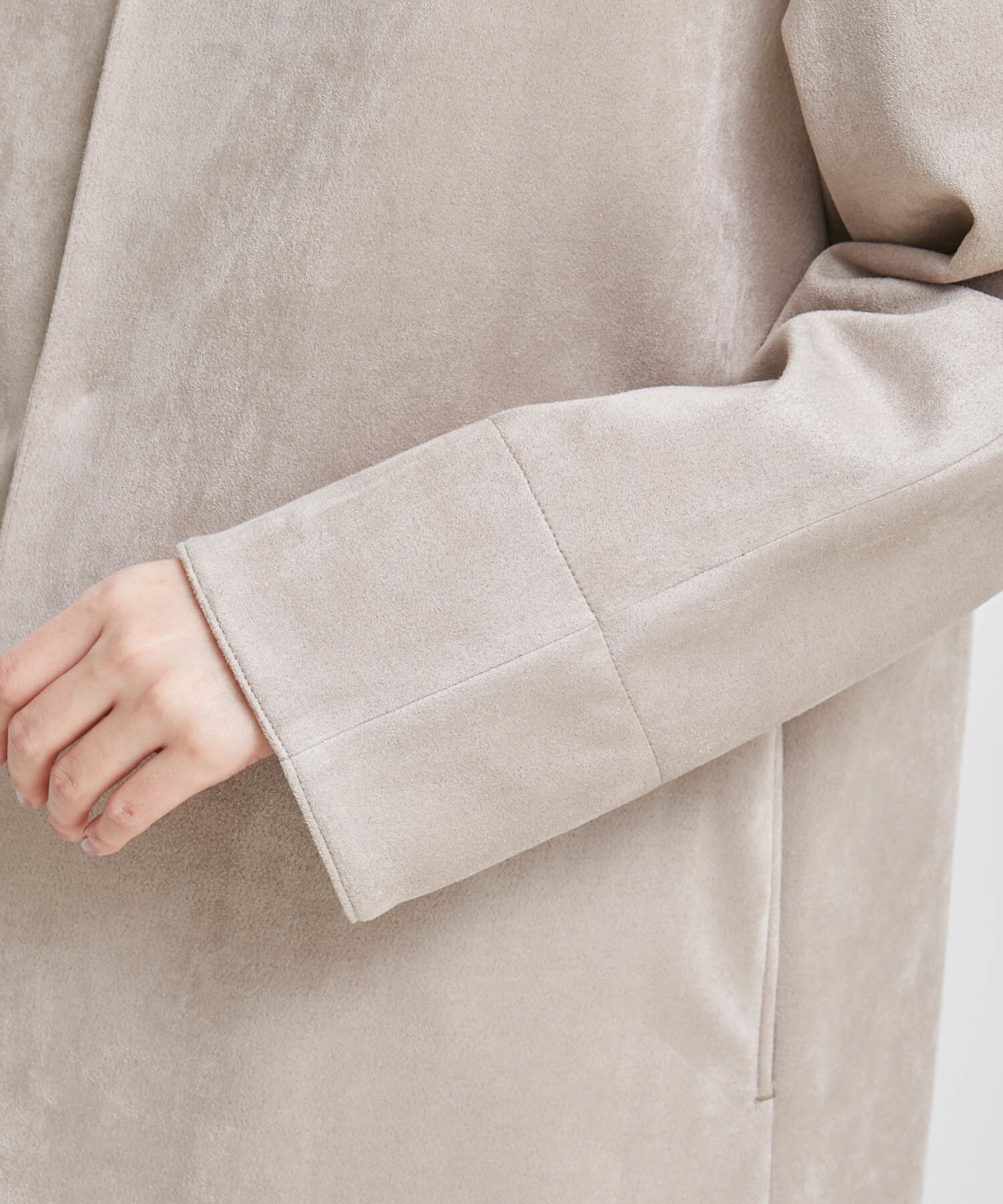 Rope&rsquo;Picnic「リサイクルダンボールスエードコート　スプリングコート」|その他|