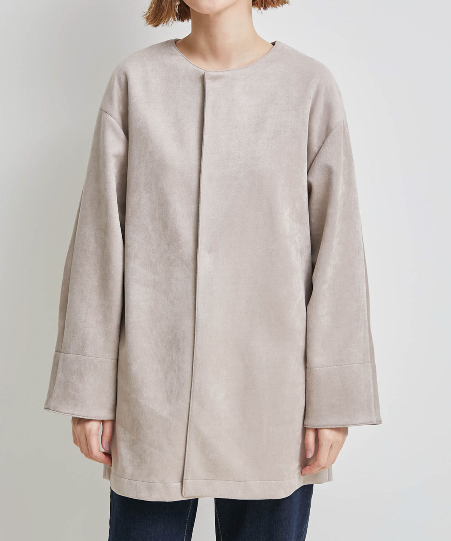 Rope&rsquo;Picnic「リサイクルダンボールスエードコート　スプリングコート」|その他|