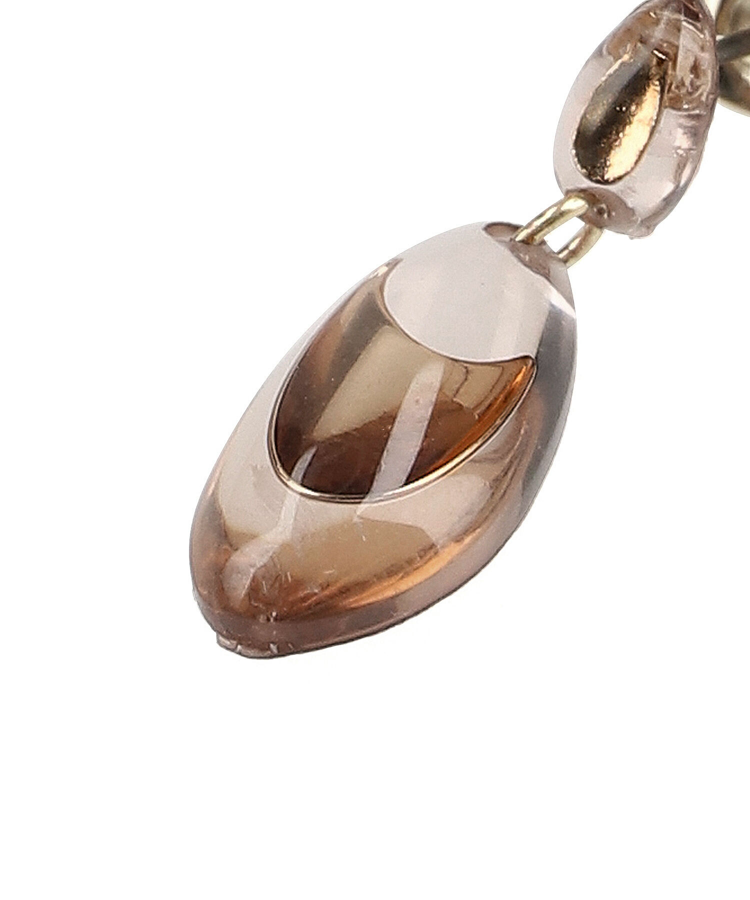 ROPE PICNIC PASSAGE「メタル封入ドロップピアス」|ピアス|