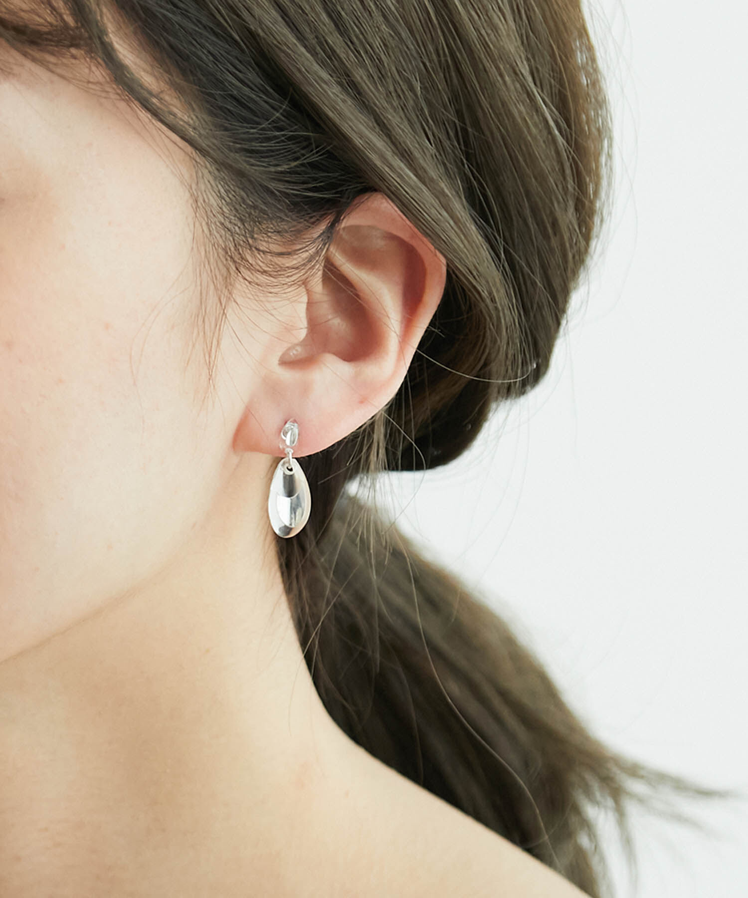 ROPE PICNIC PASSAGE「メタル封入ドロップピアス」|ピアス|