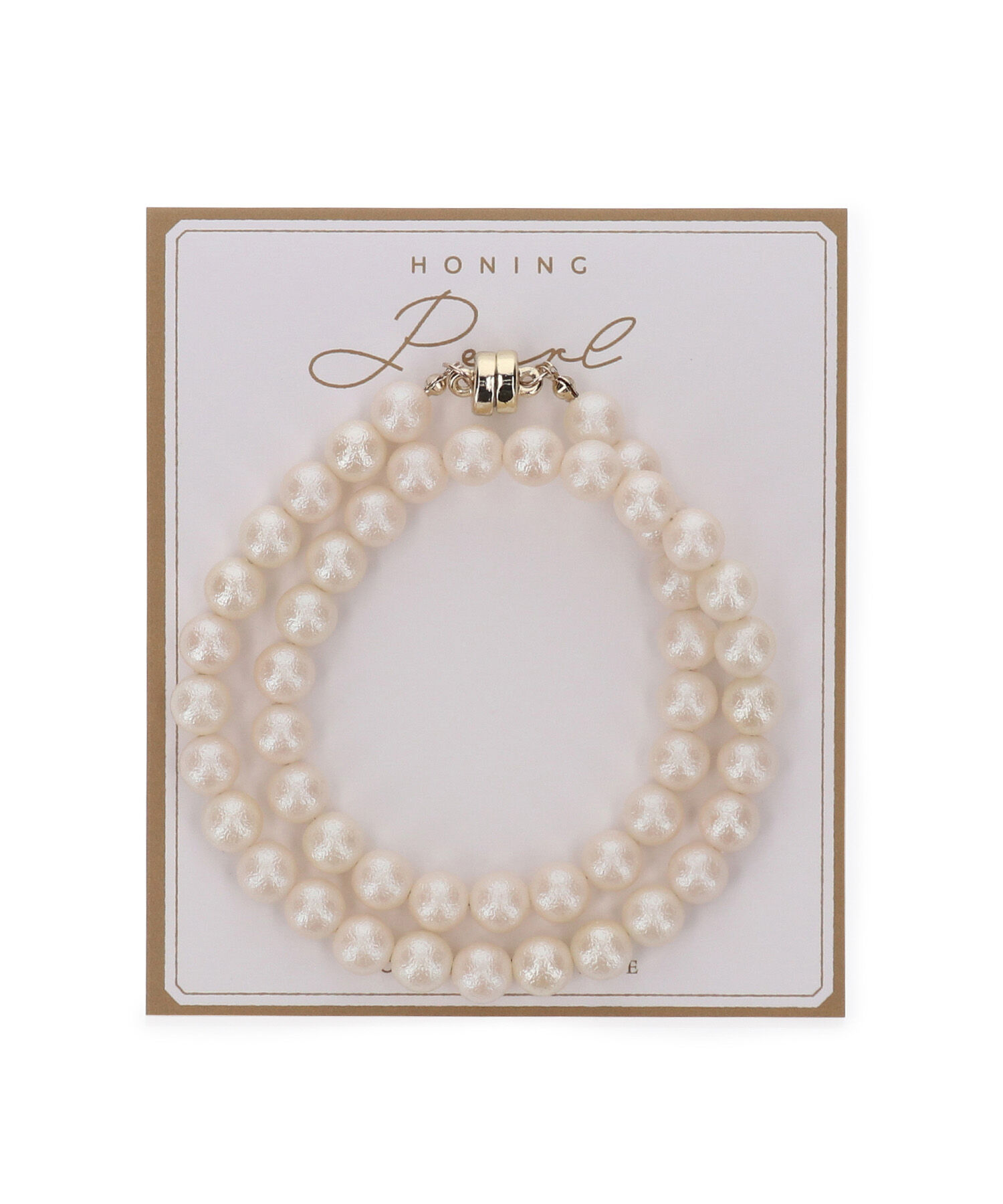 ROPE PICNIC PASSAGE「ホーニングパールマグネットクラスプネックレス」|ネックレス|