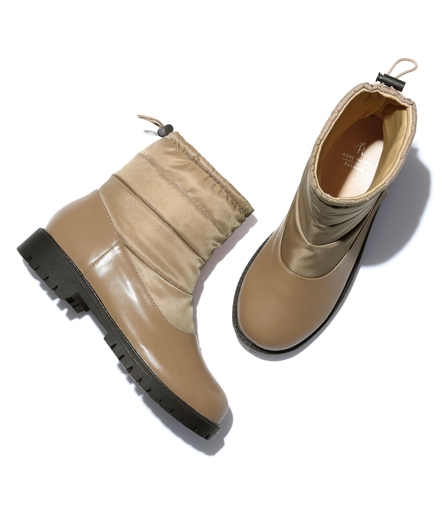 ROPE PICNIC PASSAGE「【一部店舗限定】晴雨兼用/キルティングトラックソールブーツ」|その他|