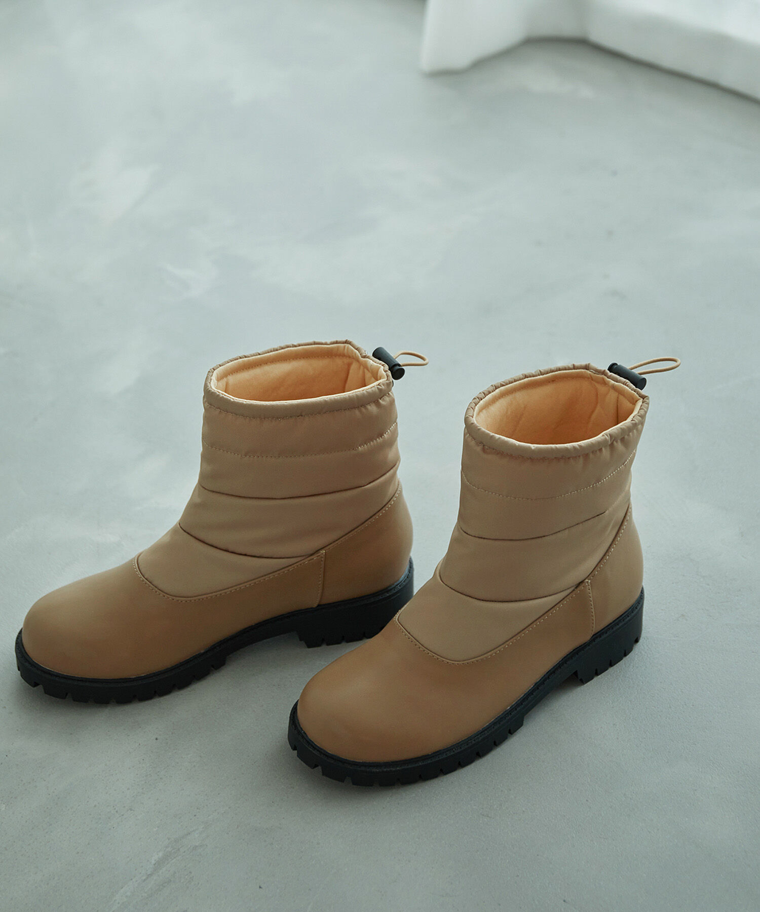 ROPE PICNIC PASSAGE「【一部店舗限定】晴雨兼用/キルティングトラックソールブーツ」|その他|