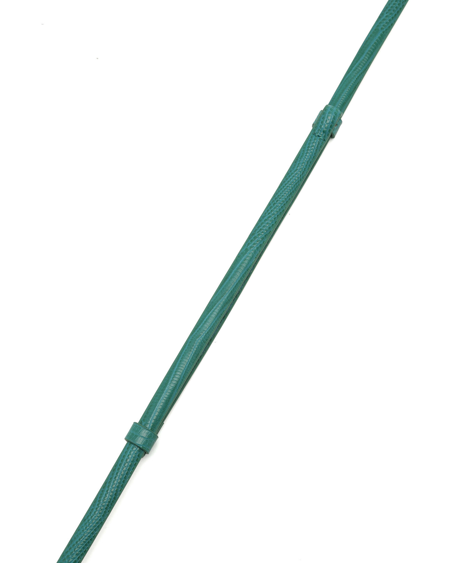 ROPE PICNIC PASSAGE「10mm型押しくるみビットバックルスライドベルト」|ベルト|