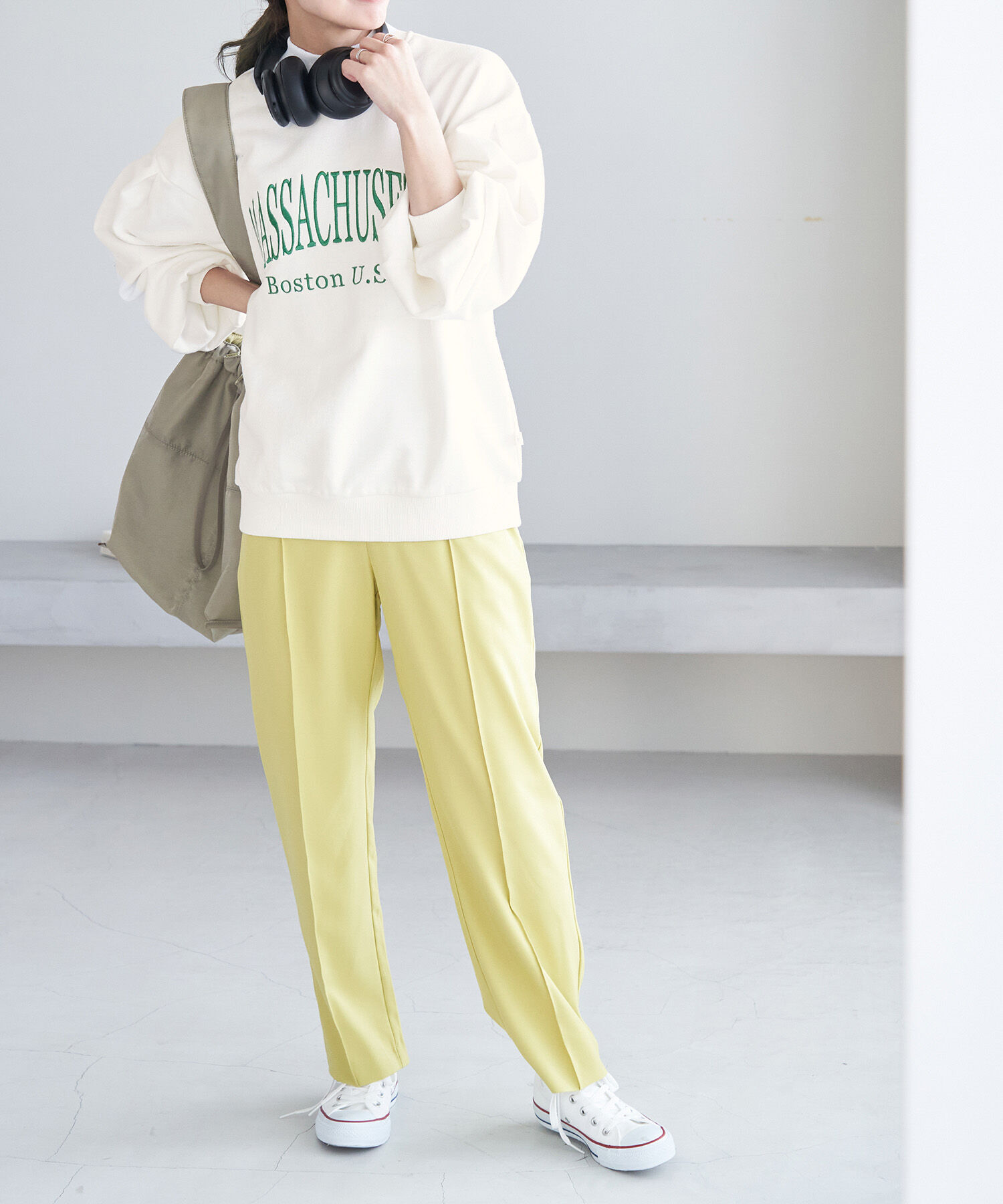 ROPE' PICNIC R「【CONVERSE/コンバース】裏毛ボリュームタックスリーブプルオーバー 」|スウェット・ジャージ|