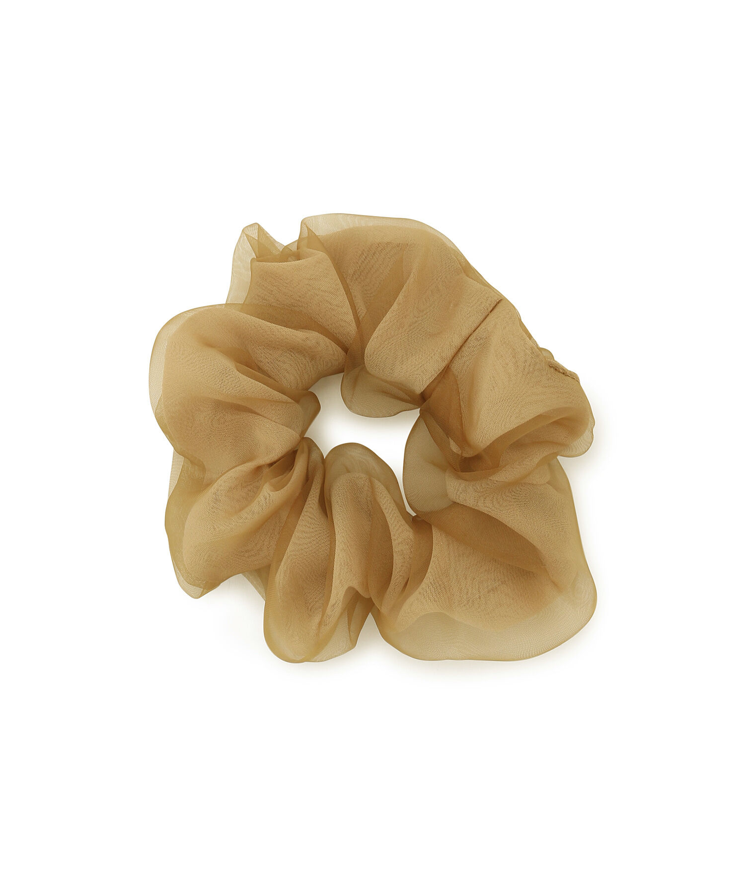 ROPE PICNIC PASSAGE「サテン&times;オーガンジーコンビシュシュ」|ヘアゴム・シュシュ|