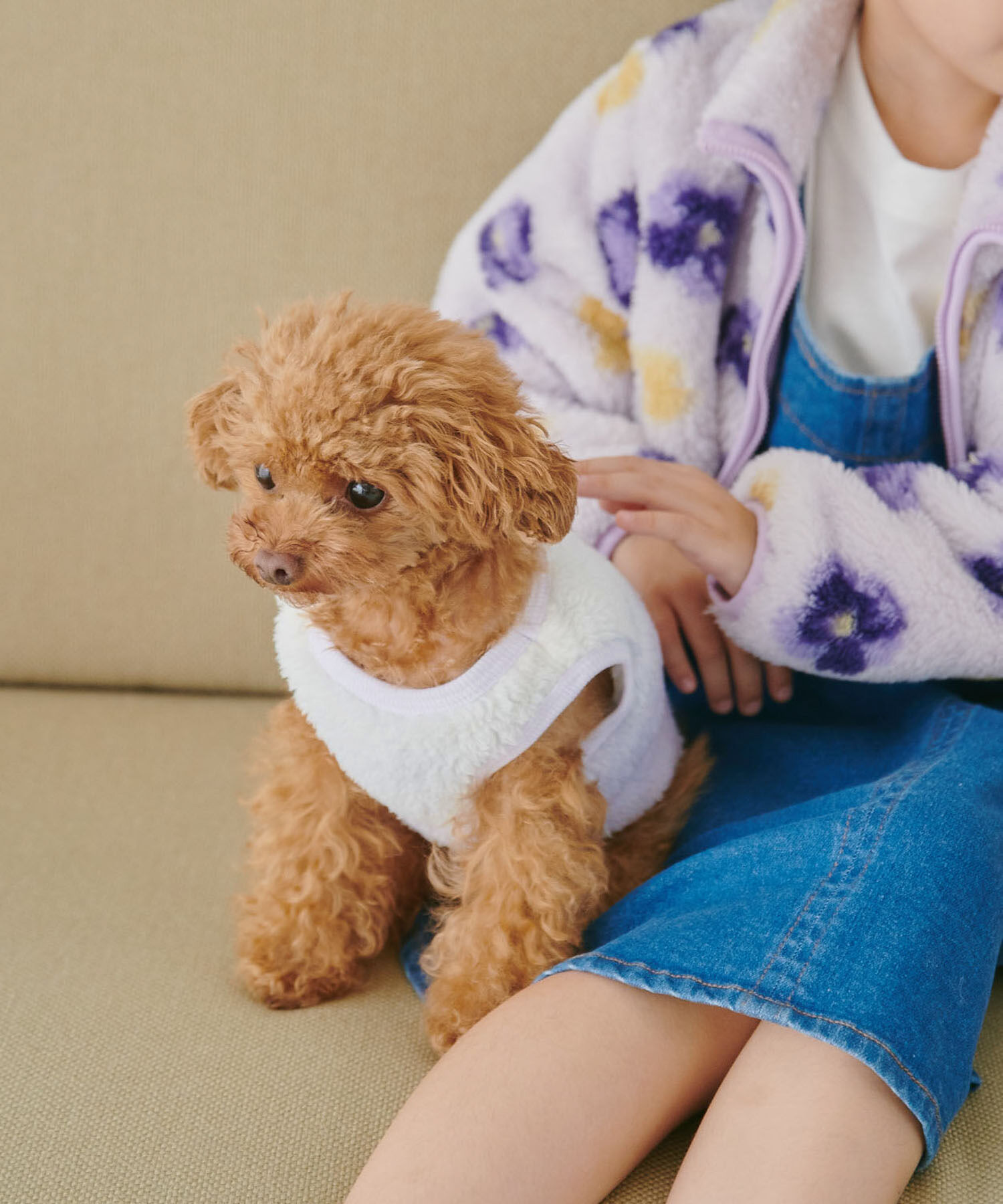 ROPE PICNIC PASSAGE「【DOG】アソートボアプルオーバー/リンクコーデ 」|その他|