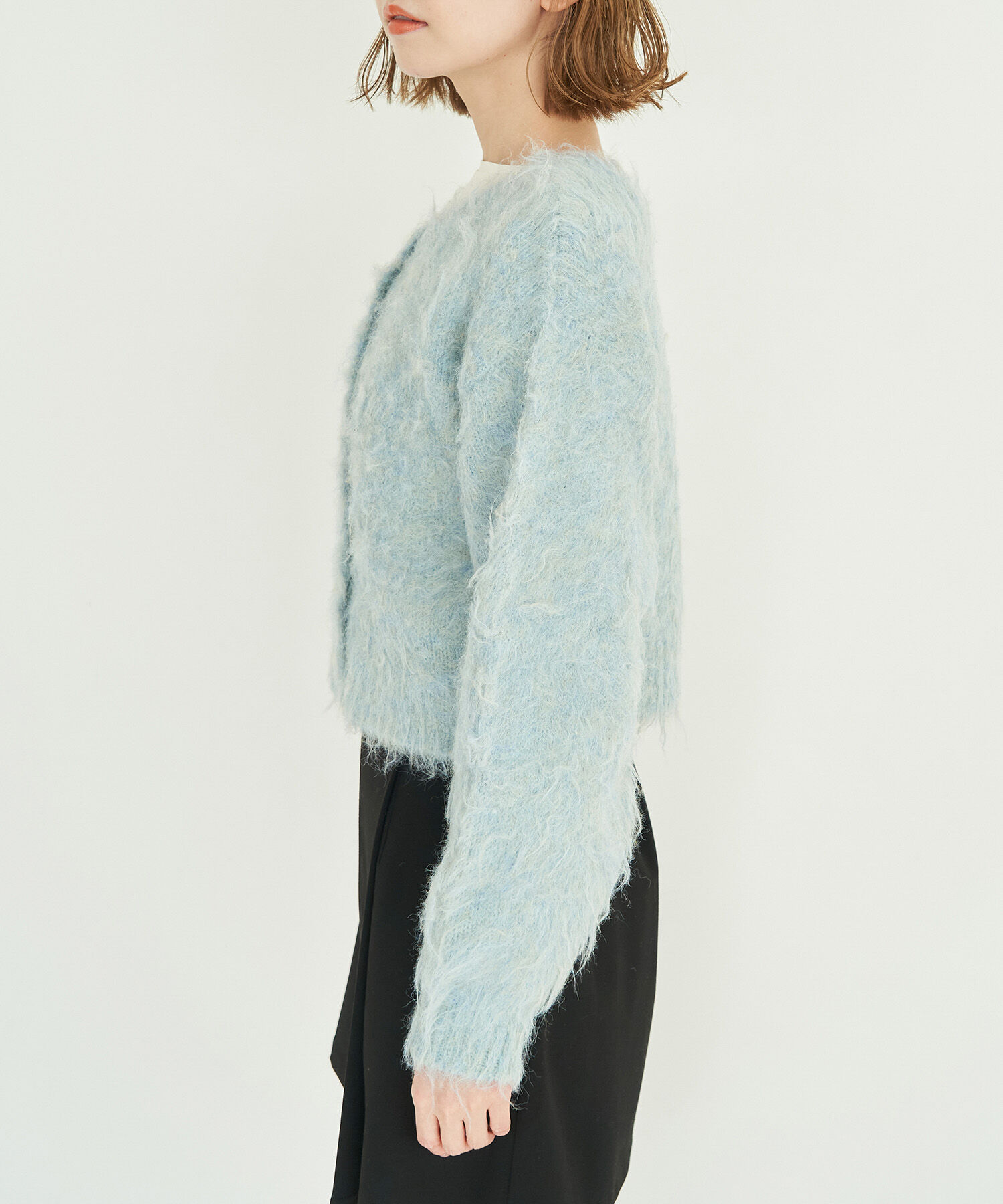 Rope&rsquo;Picnic「【一部店舗限定】2WAY/MIX起毛ヤーンカーディガン」|カーディガン|