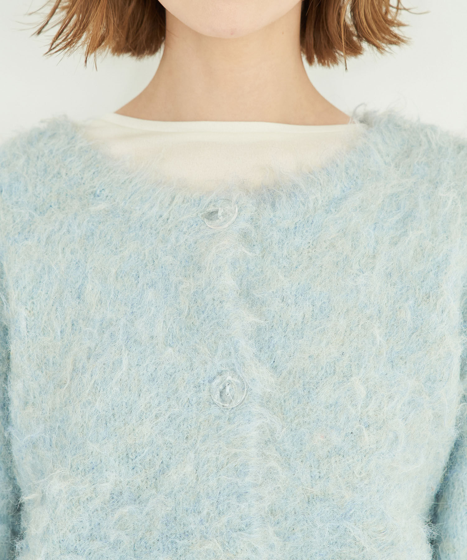 Rope&rsquo;Picnic「【一部店舗限定】2WAY/MIX起毛ヤーンカーディガン」|カーディガン|