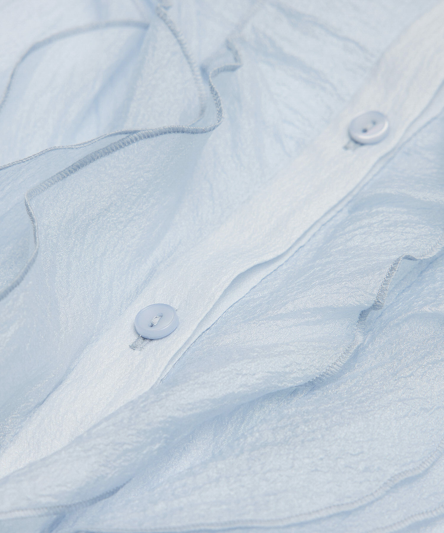 Rope&rsquo;Picnic「【WEB限定】シアーフリルハーフスリーブブラウス」|シャツ・ブラウス|