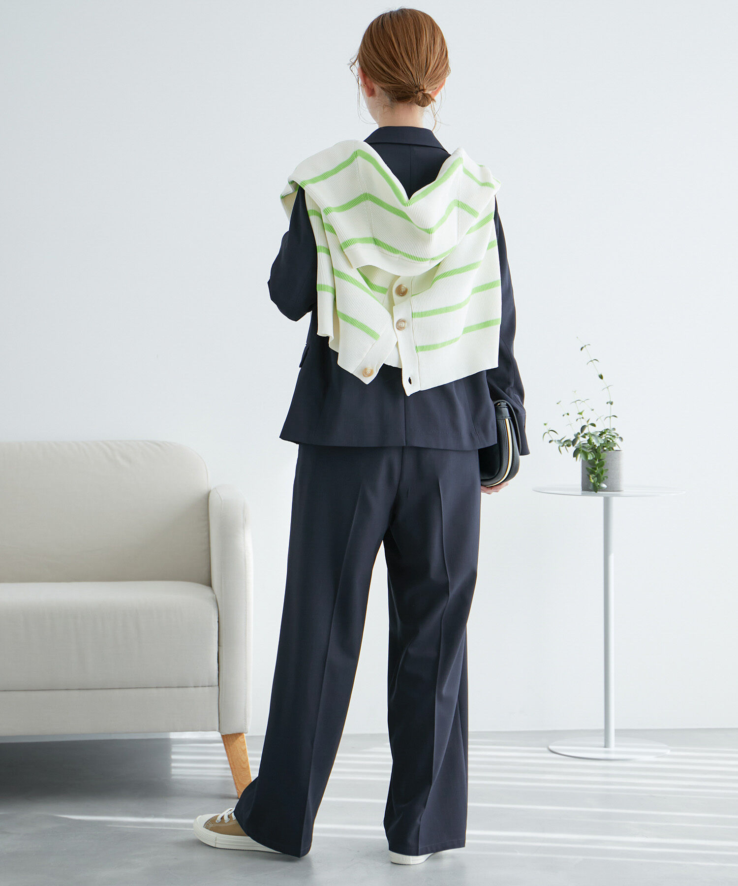 Rope&rsquo;Picnic「【ご好評につき追加生産】金ボタンジャケット/UVカット・接触冷感・セットアップ対応・リンクコーデ」|テーラードジャケット|