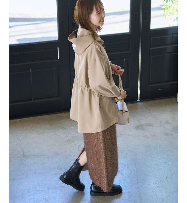 Rope&rsquo;Picnic「【花粉ガード・撥水加工】ミドル丈マウンテンパーカー」|その他|