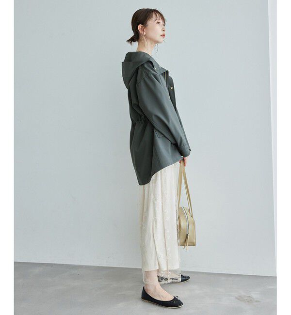 Rope&rsquo;Picnic「【花粉ガード・撥水加工】ミドル丈マウンテンパーカー」|その他|