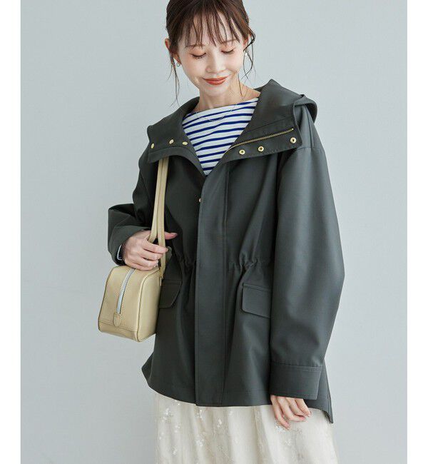 Rope&rsquo;Picnic「【花粉ガード・撥水加工】ミドル丈マウンテンパーカー」|その他|