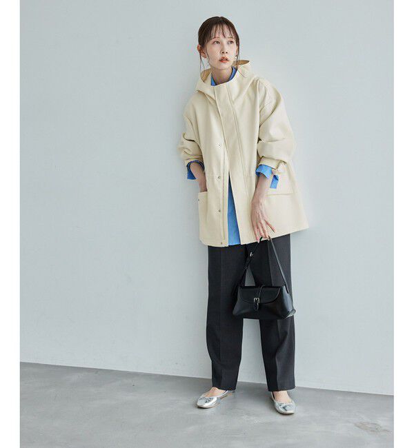 Rope&rsquo;Picnic「【花粉ガード・撥水加工】ミドル丈マウンテンパーカー」|その他|