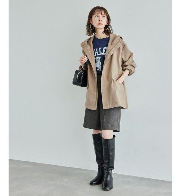 Rope&rsquo;Picnic「【花粉ガード・撥水加工】ミドル丈マウンテンパーカー」|その他|