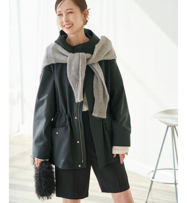 Rope&rsquo;Picnic「【花粉ガード・撥水加工】ミドル丈マウンテンパーカー」|その他|