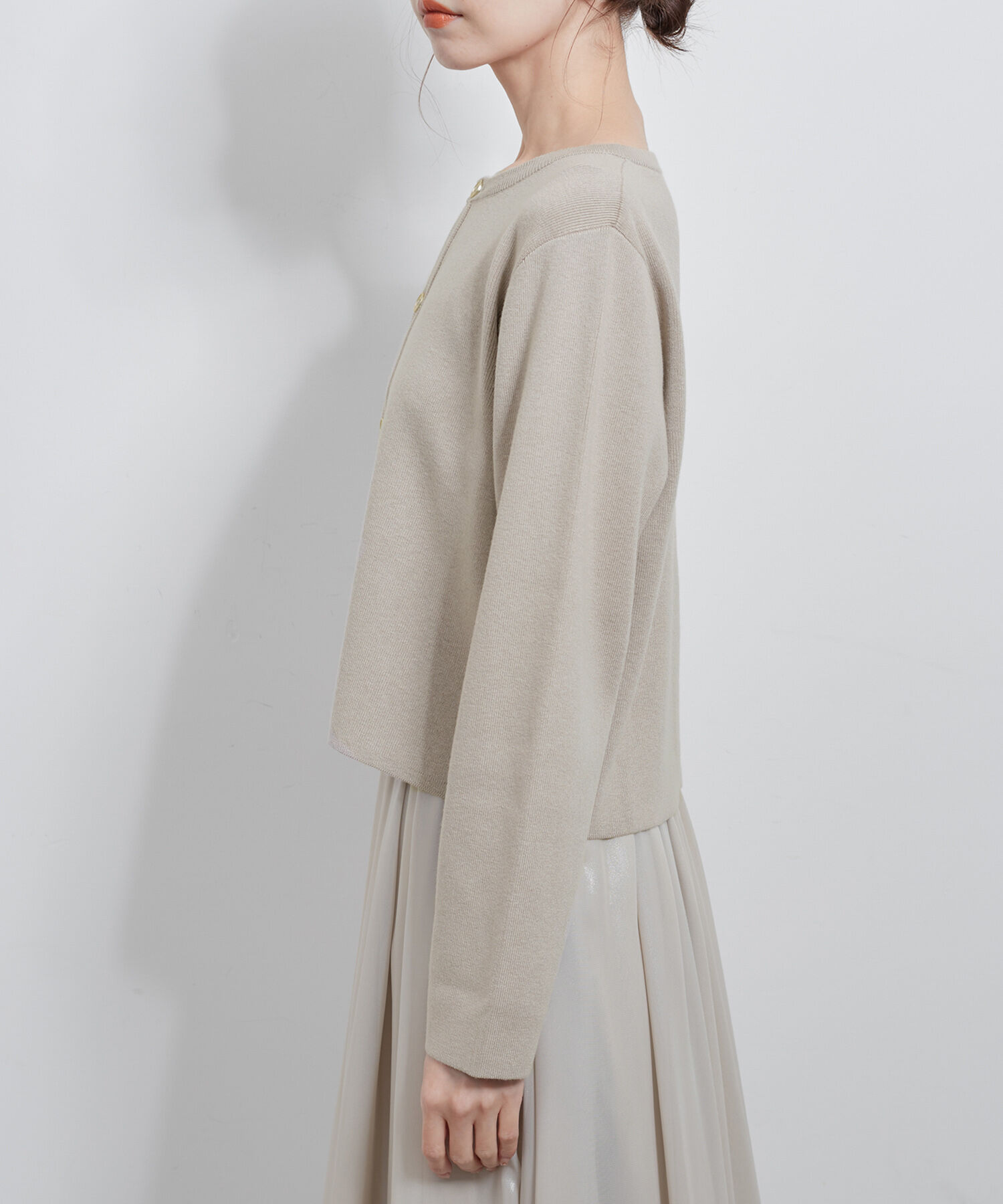 Rope&rsquo;Picnic「綿シルクニットカーディガン」|カーディガン|