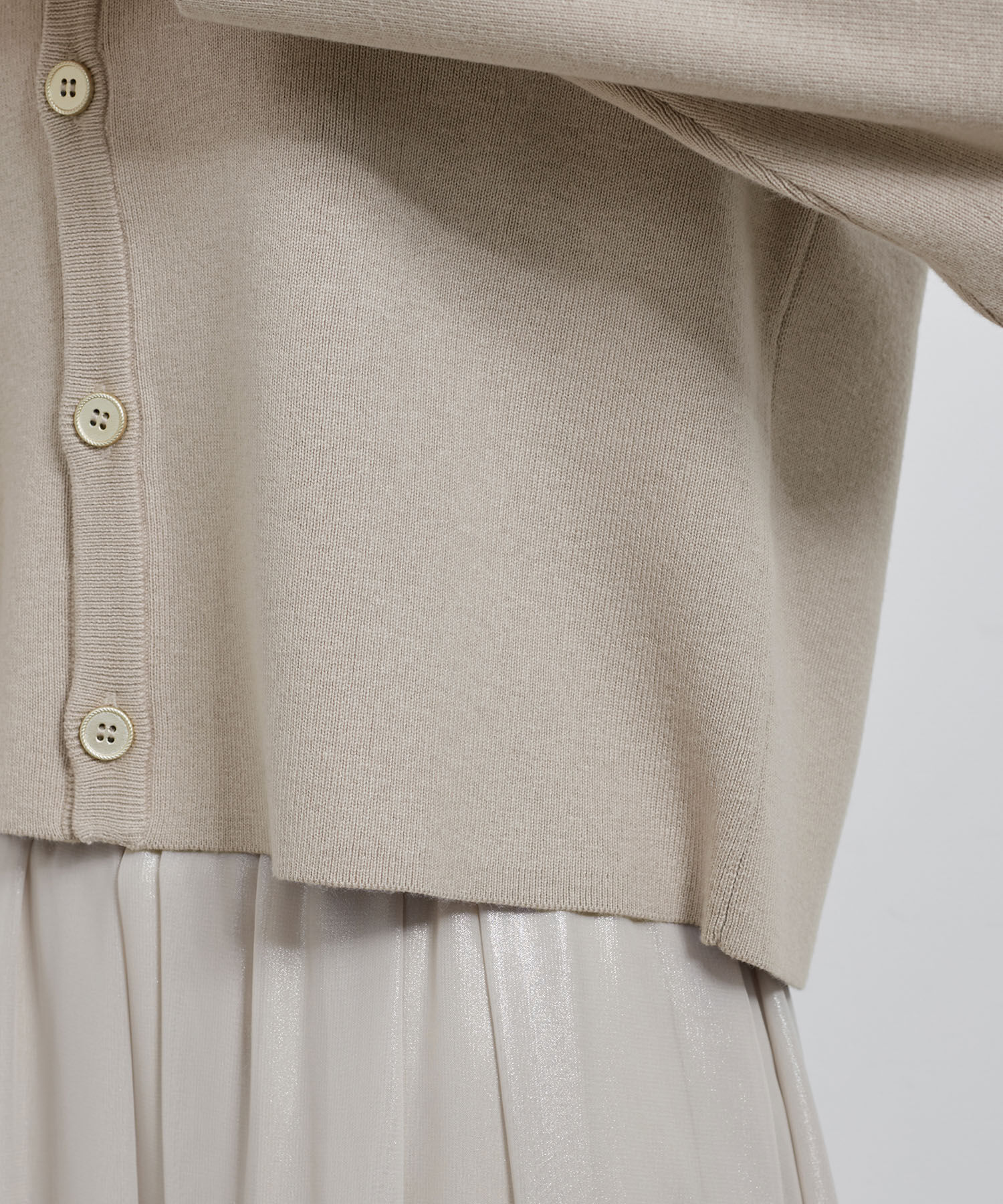 Rope&rsquo;Picnic「綿シルクニットカーディガン」|カーディガン|