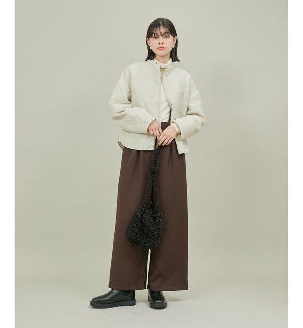 ROPE' PICNIC R「デイジーキルティングブルゾン/リンクコーデ」|ブルゾン・スタジャン|