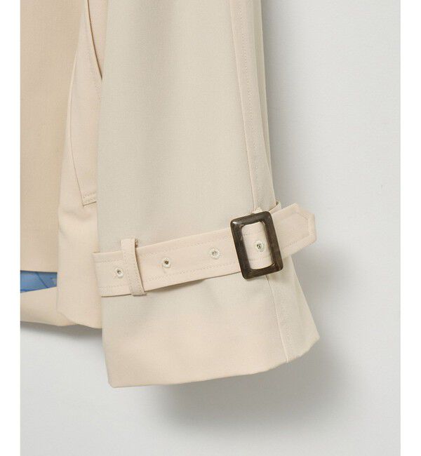 Rope&rsquo;Picnic「【YOKU MOKU/ヨックモック&times;ROPE' PICNIC】ショートトレンチコート/撥水・花粉ガード」|トレンチコート|