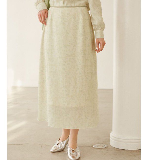 Rope&rsquo;Picnic「【YOKU MOKU/ヨックモック&times;ROPE' PICNIC】ナロースカート」|スカート|