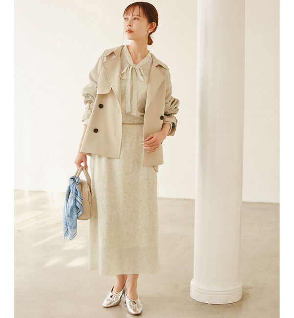 Rope&rsquo;Picnic「【YOKU MOKU/ヨックモック&times;ROPE' PICNIC】ナロースカート」|スカート|