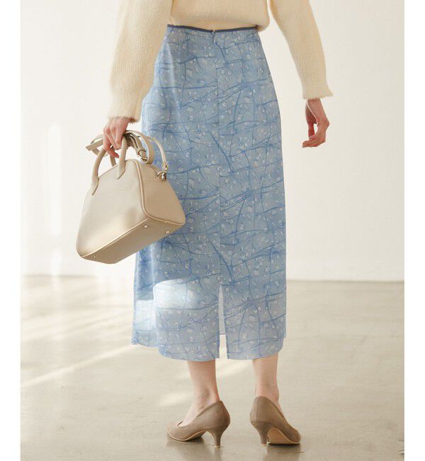 Rope&rsquo;Picnic「【YOKU MOKU/ヨックモック&times;ROPE' PICNIC】ナロースカート」|スカート|