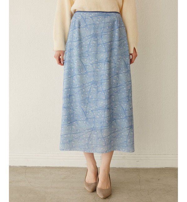 Rope&rsquo;Picnic「【YOKU MOKU/ヨックモック&times;ROPE' PICNIC】ナロースカート」|スカート|