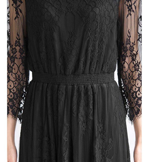 Rope&rsquo;Picnic「【Mon E&rsquo;toile/モンエトワール】【結婚式にも】レースDRESS」|ドレス|