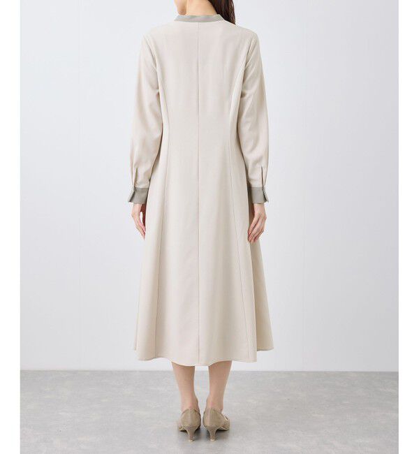 Rope&rsquo;Picnic「【3サイズ展開】配色アソートシャツワンピース」|ワンピース|