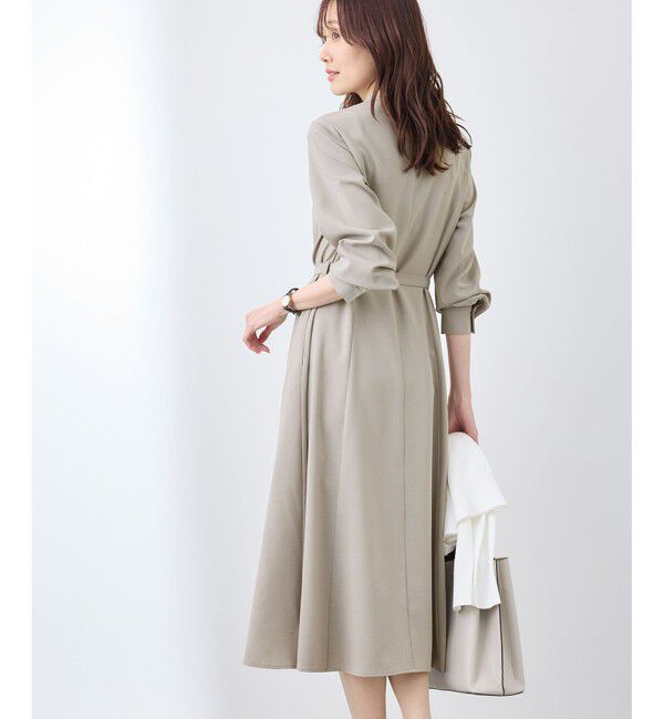 Rope&rsquo;Picnic「【3サイズ展開】配色アソートシャツワンピース」|ワンピース|