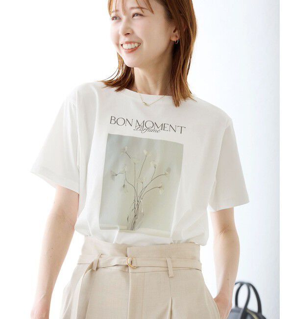 Rope&rsquo;Picnic「【UVカット・洗濯機OK・接触冷感】RENUアソートフォトTシャツ/リンクコーデ・新色追加」|Tシャツ・カットソー|