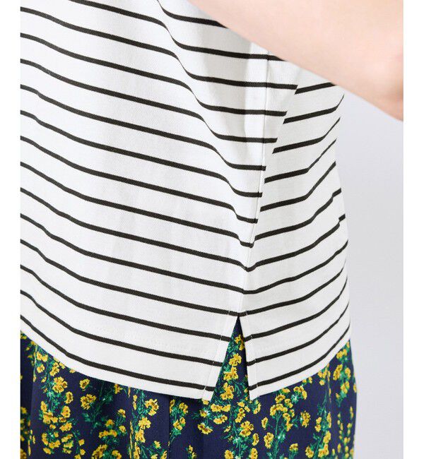 Rope&rsquo;Picnic「【UVカット・接触冷感】70シルケットパフスリーブトップス」|Tシャツ・カットソー|