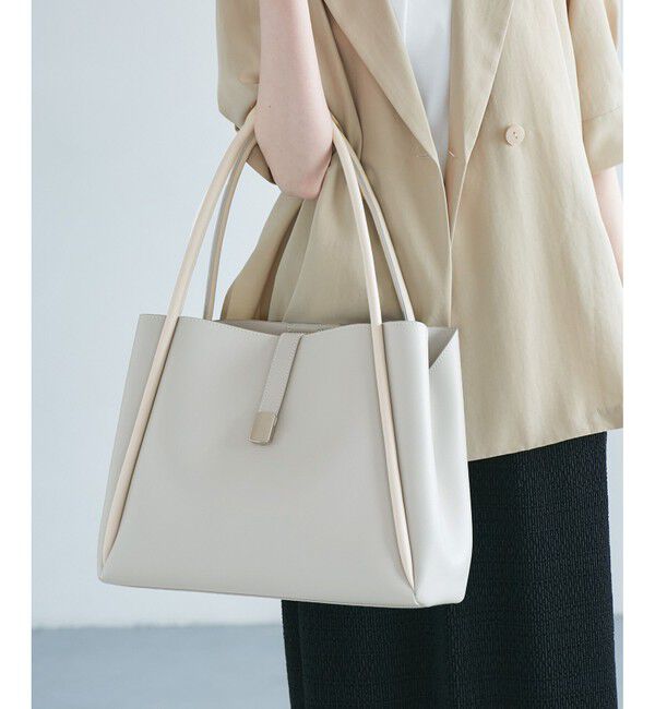 ROPE PICNIC PASSAGE「【A4対応】3層フロントベルトデザイントートバッグ」|トートバッグ|